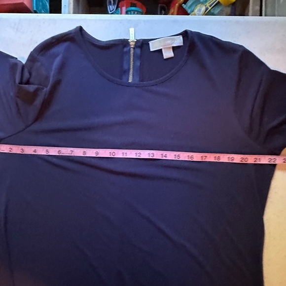 Michael Michael Kors navy blue mini shift dress size XL - Picture 8 of 10